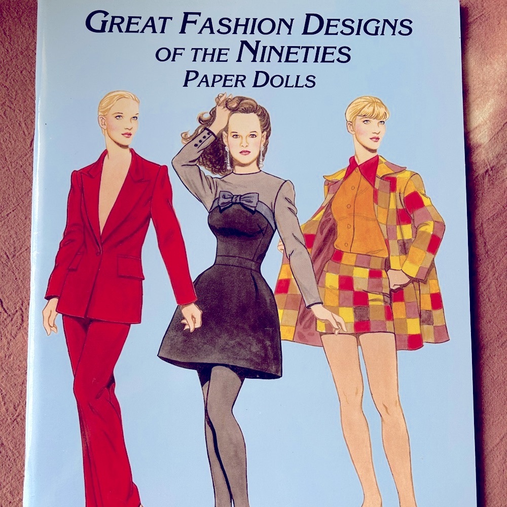 Bundle of paper doll and coloring books